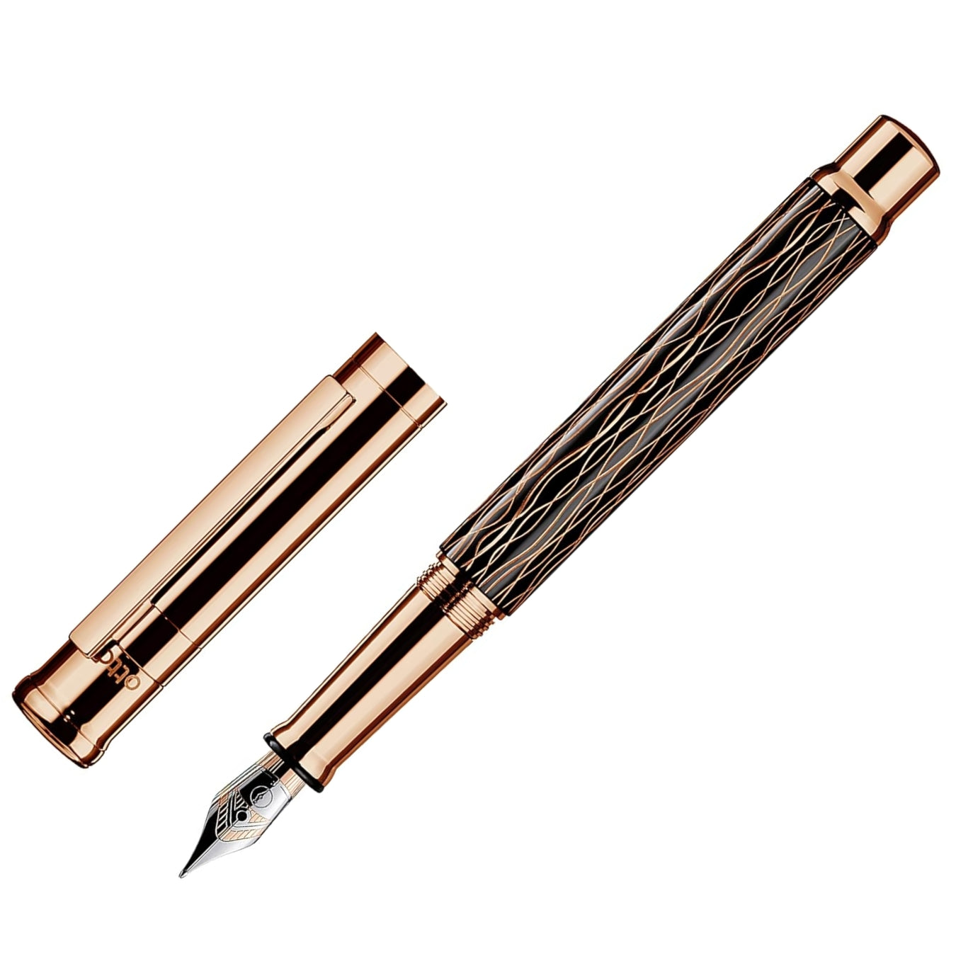 Waterman Allure - Penna Stilografica, Corpo Laccato Opaco con Finiture Waterman Allure - Penna Stilografica, Corpo Laccato Opaco con Finiture