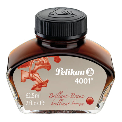 Pelikan 4001® Tintenglas 62,5 ml – Brillant-Braun
