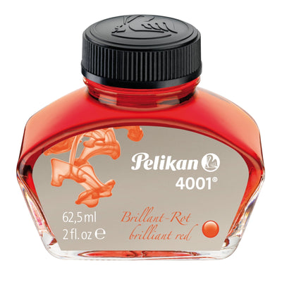 Pelikan 4001® Tintenglas 62,5 ml – Brillant-Rot