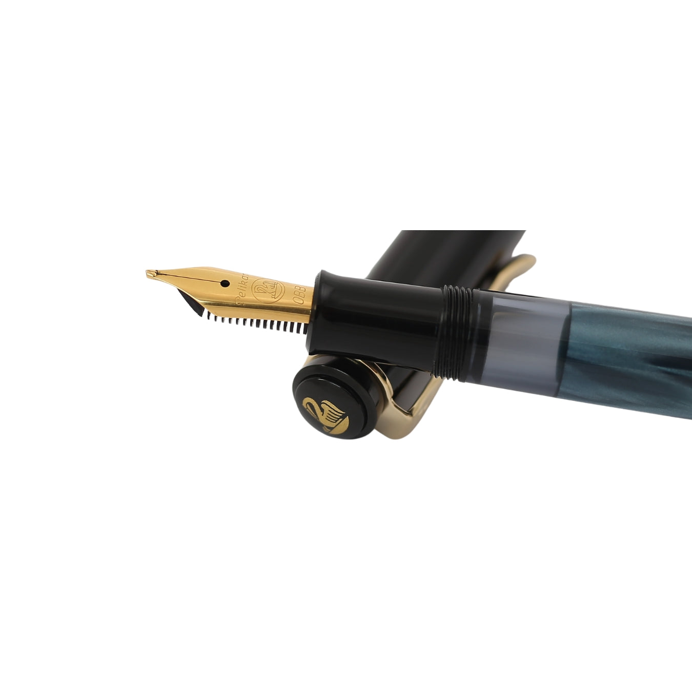 Pelikan M200 Blue Marbled 万年筆 Pelikan Classic M200 Blue Marbled Fountain Pen - 1988-1997