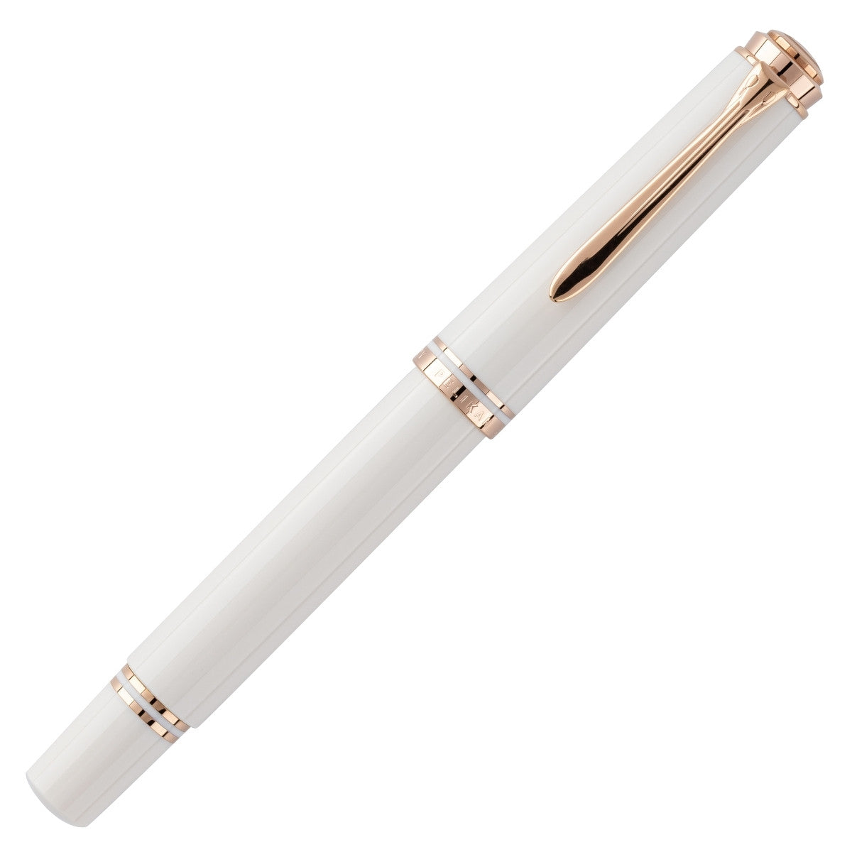 Pelikan Souverän® M600 White & Rose Gold Fountain Pen - Special