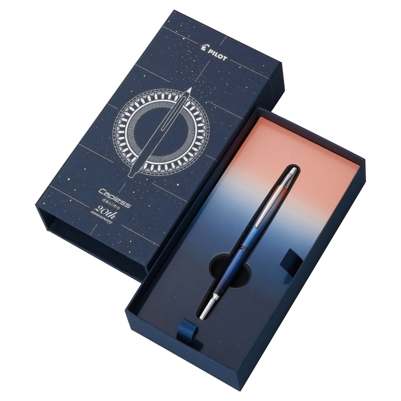 Pilot Capless Decimo 20th Anniversary Fountain Pen - Limited