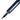 Pluma estilográfica Pilot Capless Rhodium Blue con plumín de oro de 18 quilates