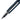 Pluma estilográfica Pilot Capless Rhodium Graphite Blue con plumín de oro de 18 quilates
