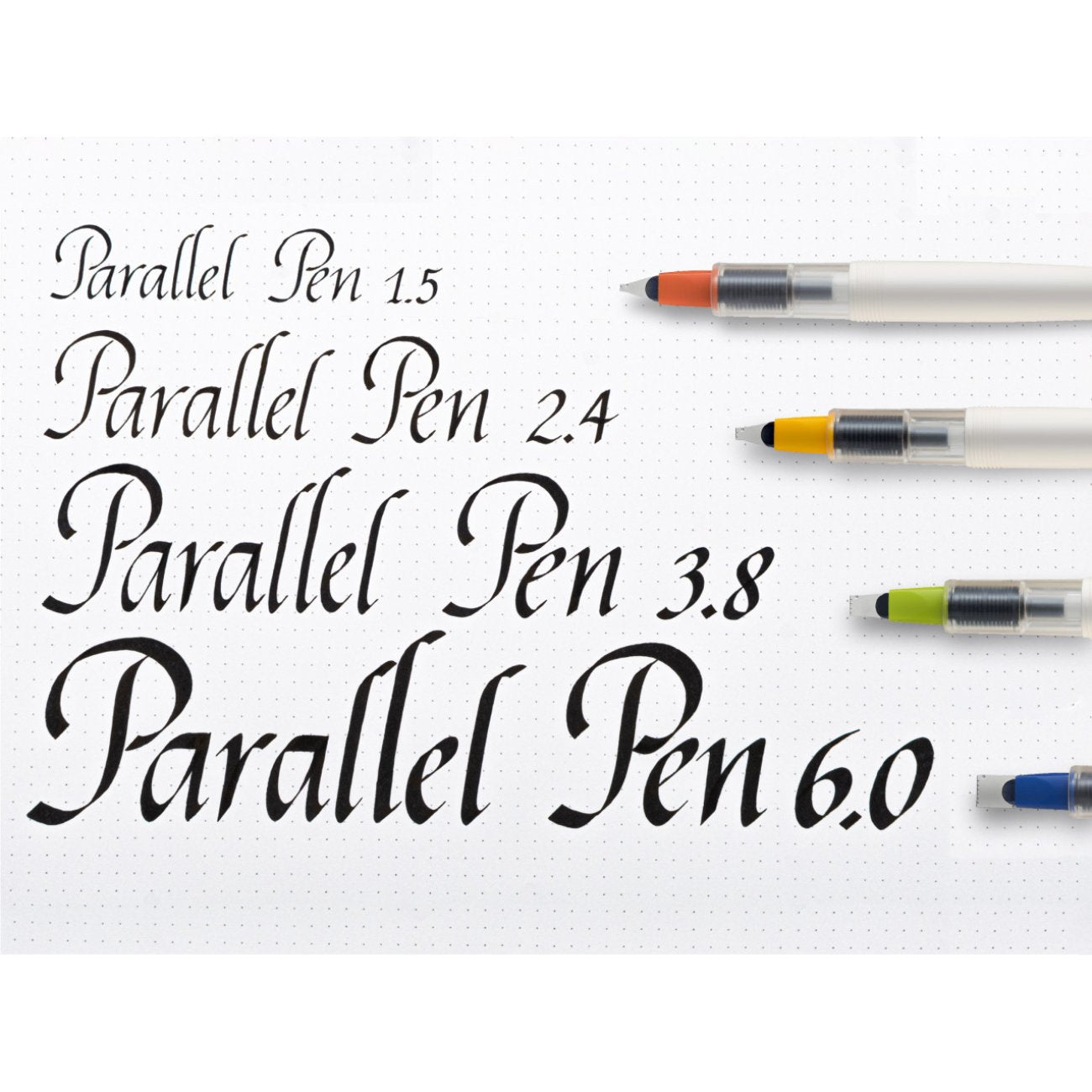 Parallel Pen Cursive Pilot Parallel Pen Blau - Kalligraphiefeder 6.0 mm – missing-pen.com