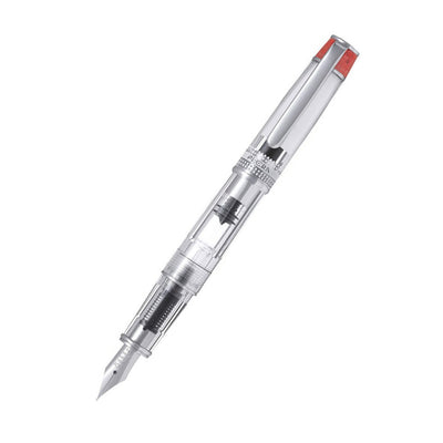 Pilot Prera Transparent Red Fountain Pen