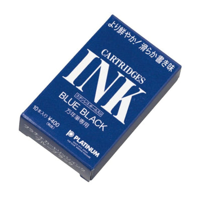 Platinum Dye Ink Cartridges 10-Pack Blue-Black