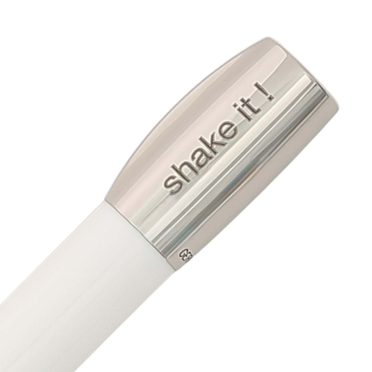 Porsche Design P3140 Shake Pen White - Engraved Sales Sample