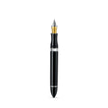 Sheaffer BALANCE III Fountain Pen Black Chrome – uncapped