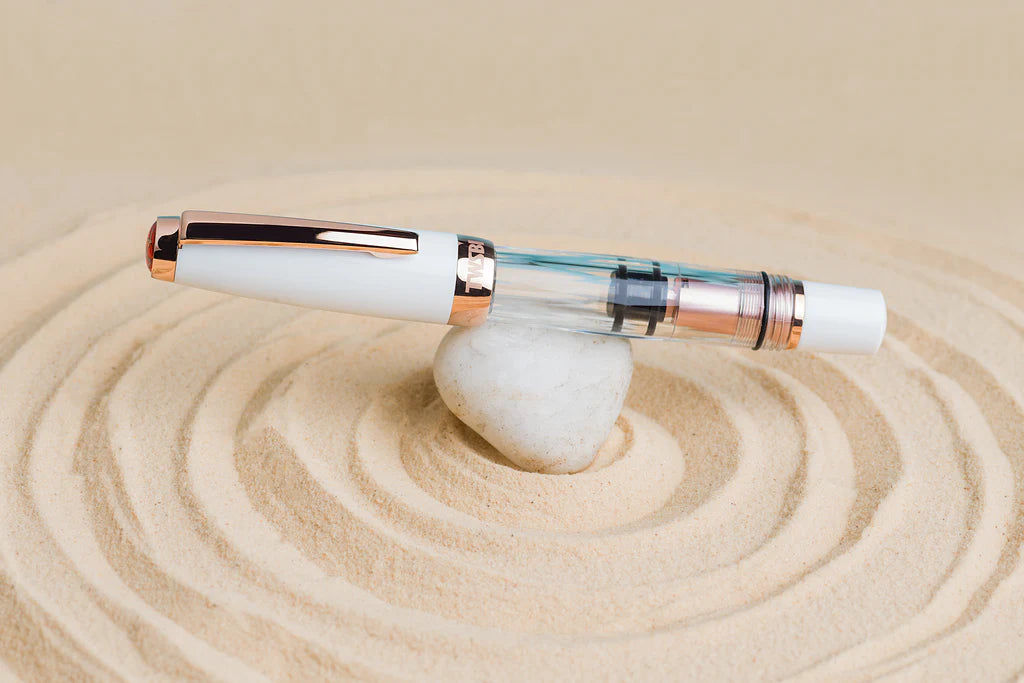 TWSBI Diamond Mini Rosegold II White Fountain Pen – missing-pen.com
