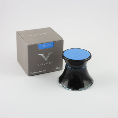 Visconti Ink Bottle 50 ml – Turquoise
