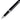 Pluma estilográfica Waterman Hémisphère CC lacada en negro 