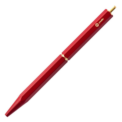 Ystudio Classic Revolve Red Portable Ballpoint Pen