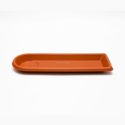 Ystudio Classic Reflect Eco-Ledertablett „S“ – Brick Red