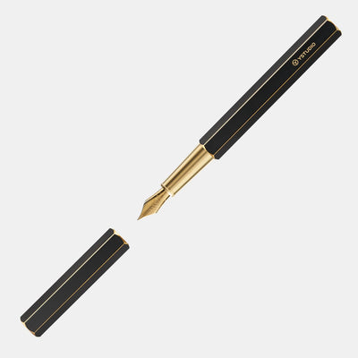 Ystudio Classic Revolve Füllfederhalter – Schwarz