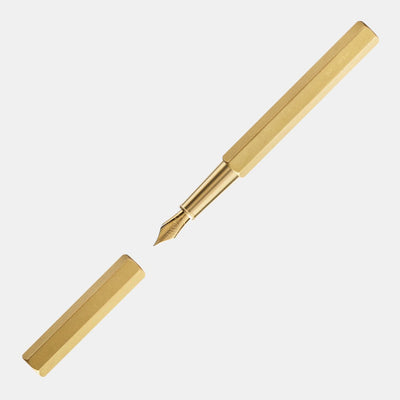Ystudio Classic Revolve Füllfederhalter – Messing