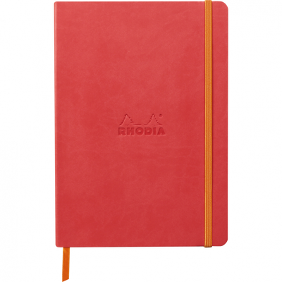 Rhodia Rhodiarama Softcover Notebook DIN A5 – Coral Red
