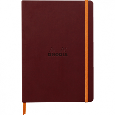 Rhodia Rhodiarama Softcover Notebook DIN A5 – Wine Red