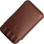 Recife Leather Pen Case Riviera Cognac for 4 Pens