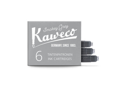 Kaweco Tintenpatronen im 6er-Pack Smokey Grey
