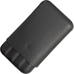 Recife Leather Pen Case Riviera Black for 4 Pens