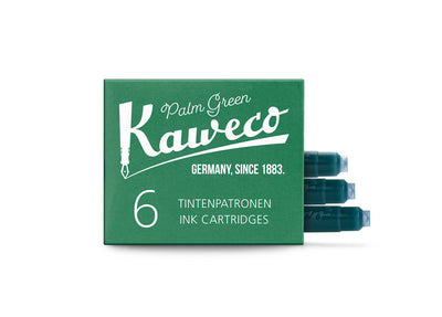 Kaweco Tintenpatronen 6er-Pack Palmgrün