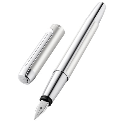 Pluma estilográfica Pelikan Pura® P40 plateada